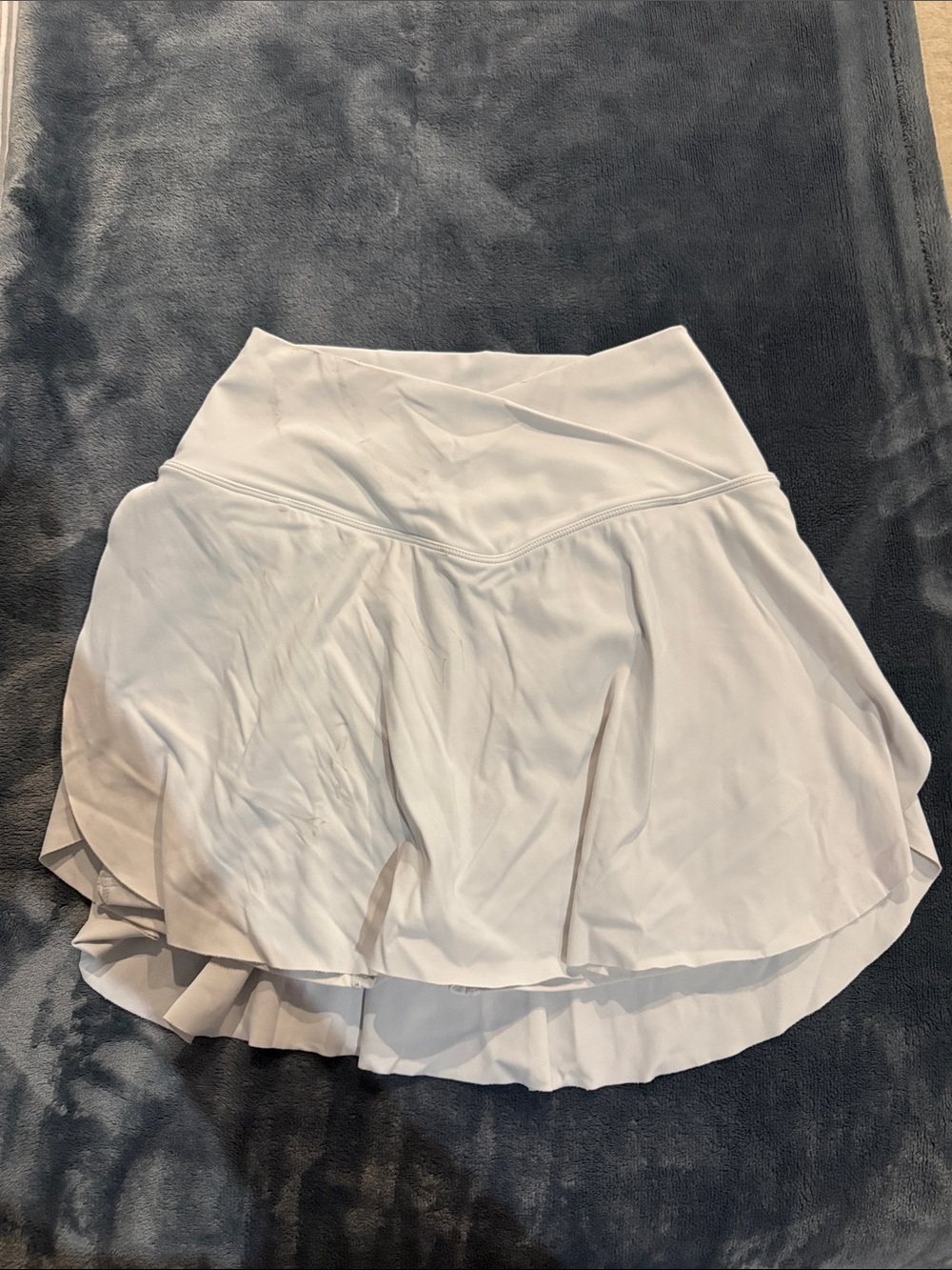 White Layered Women’s Skirt
